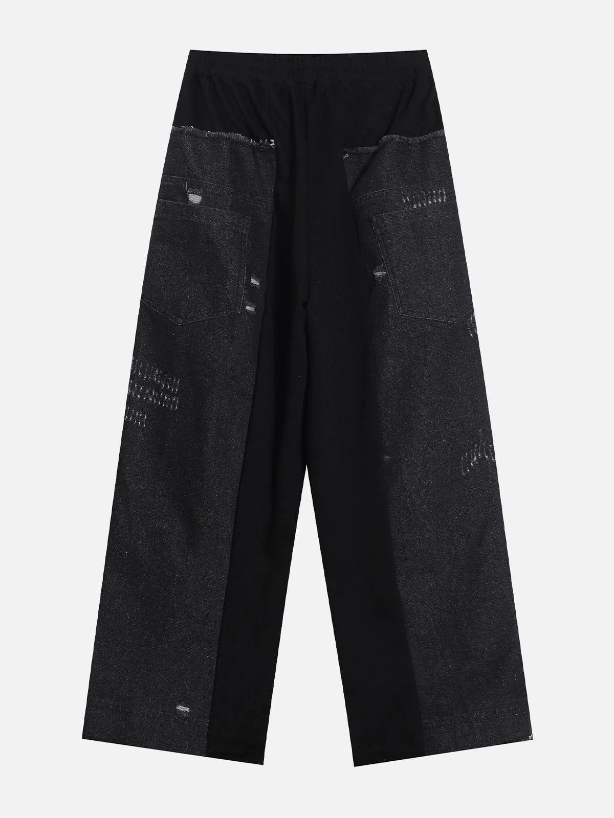 Aelfric Eden Denim Patchwork Sweatpants