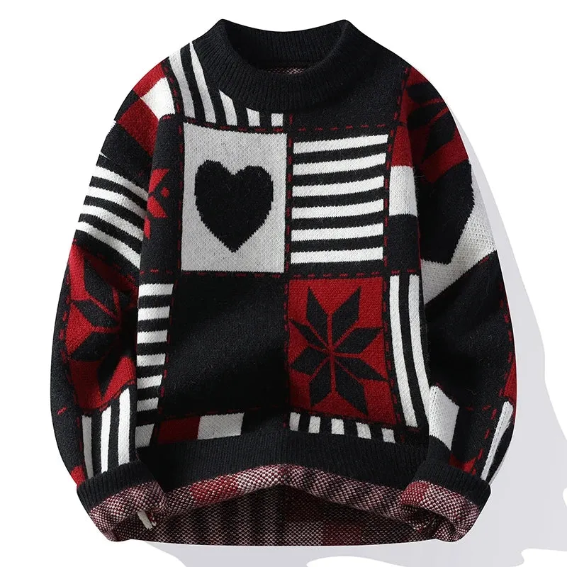 Aidase 2024 High Quality Mens Sweaters Korean Fashion Knit Cashmere Pullovers Men Soft Warm Luxury Brand Sweater Autumn Winter Clothing