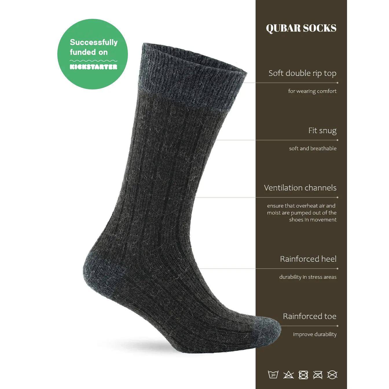 Alpaca Socks Lumberjack's Favorite