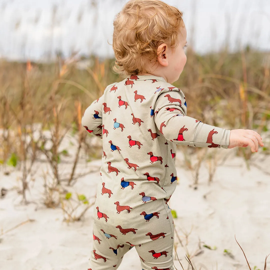 Baby Bamboo Romper - Sweater Dogs