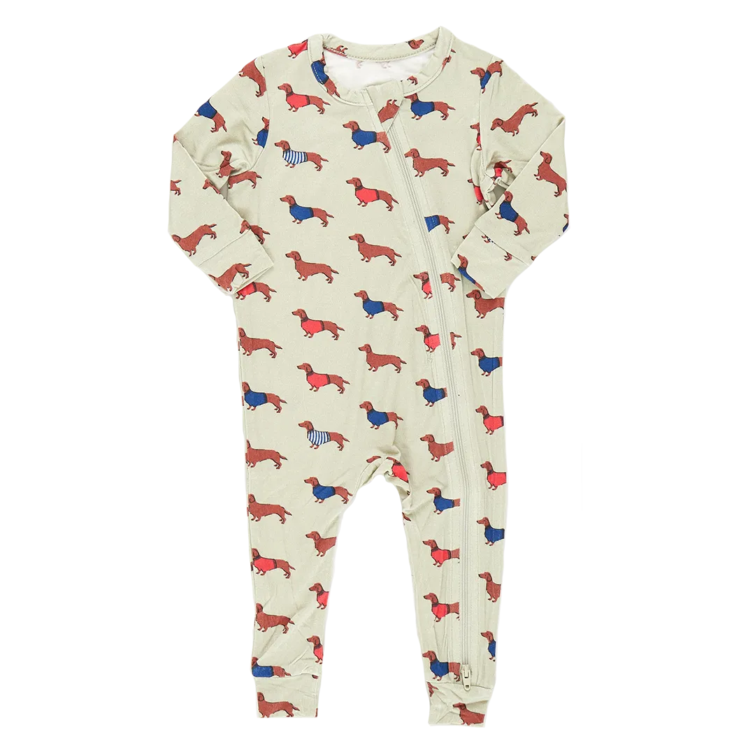 Baby Bamboo Romper - Sweater Dogs