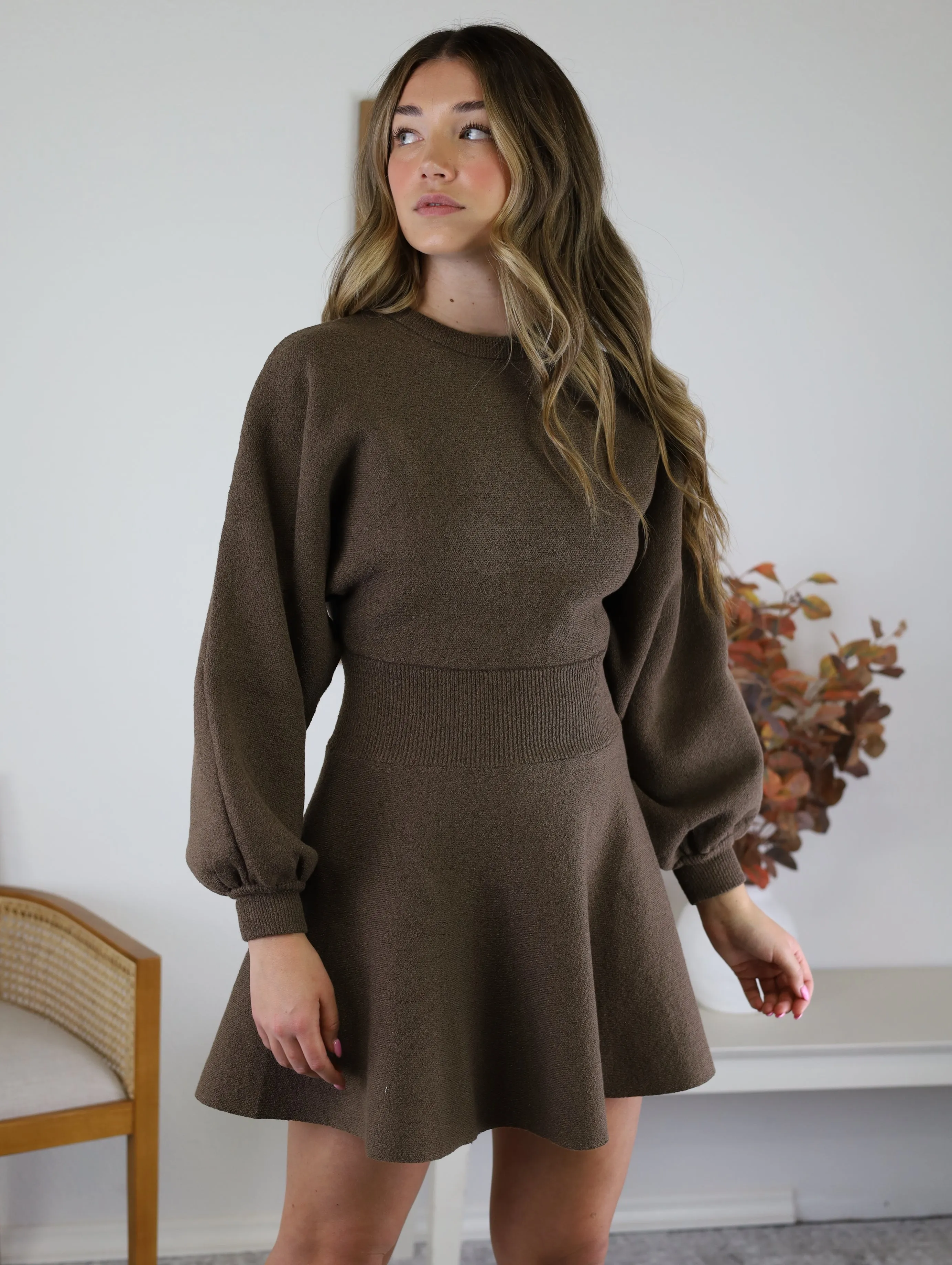 Belinda Sweater Mini Dress