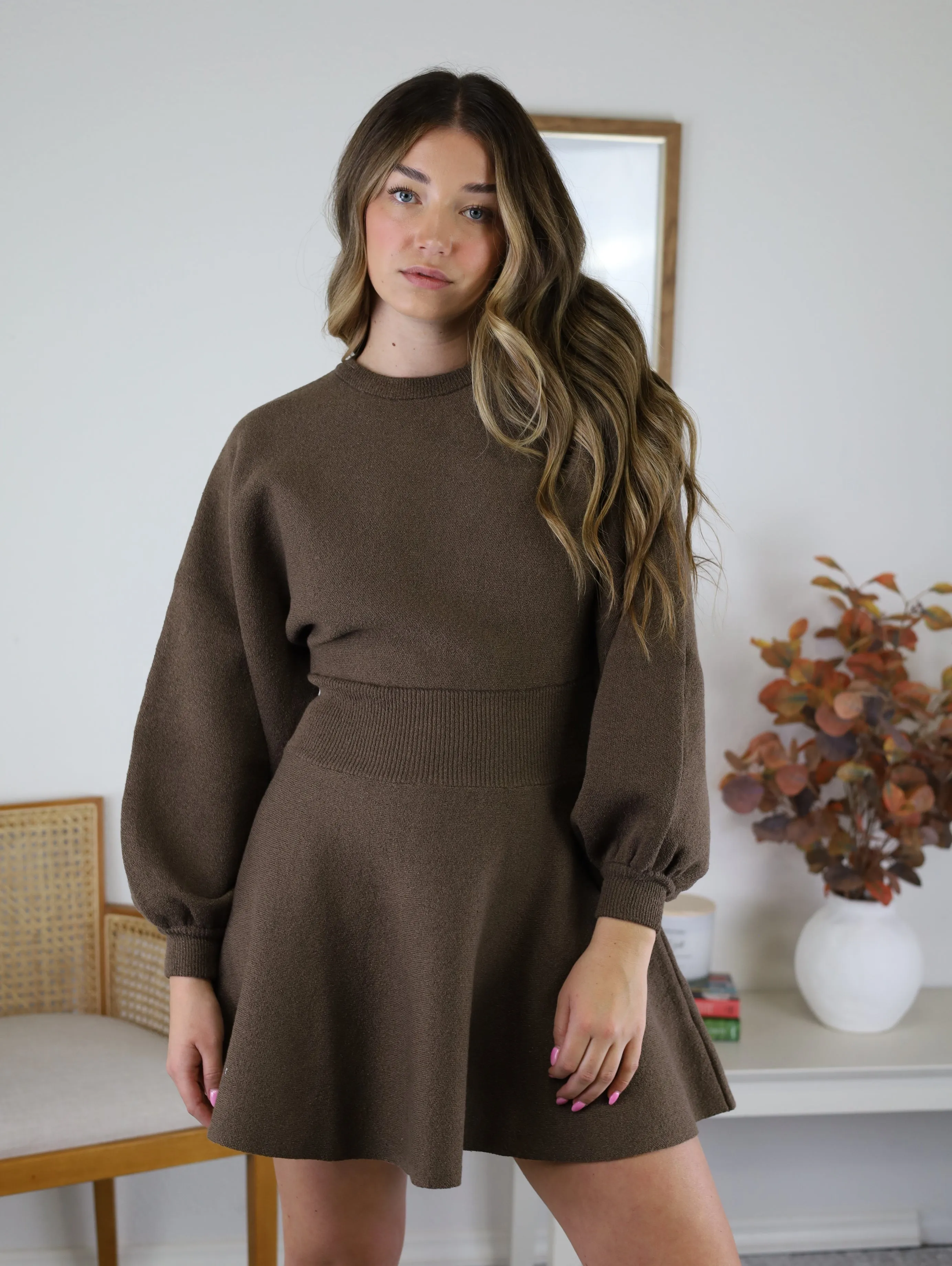 Belinda Sweater Mini Dress