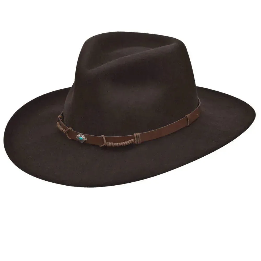 Black Creek (BC2041)- Crushable Wool Felt Cowboy Hat