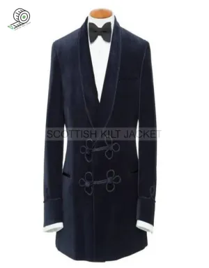 Blue Velvet Dinner Blazer Jackets