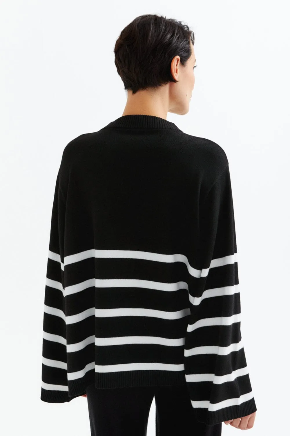 Boxy A-shaped Sweater