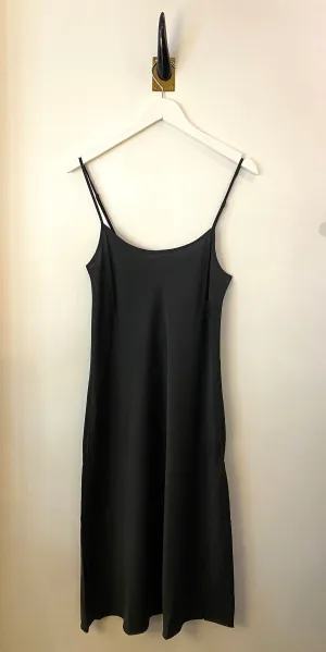 Brazeau Tricot Classic Slip Dress Black