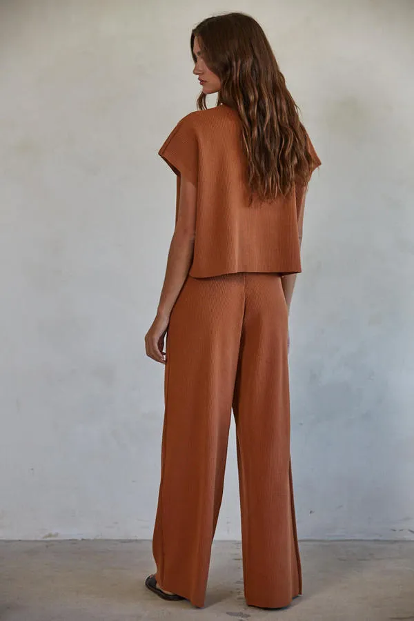 By Together Saturday Ribbed Lounge Pant