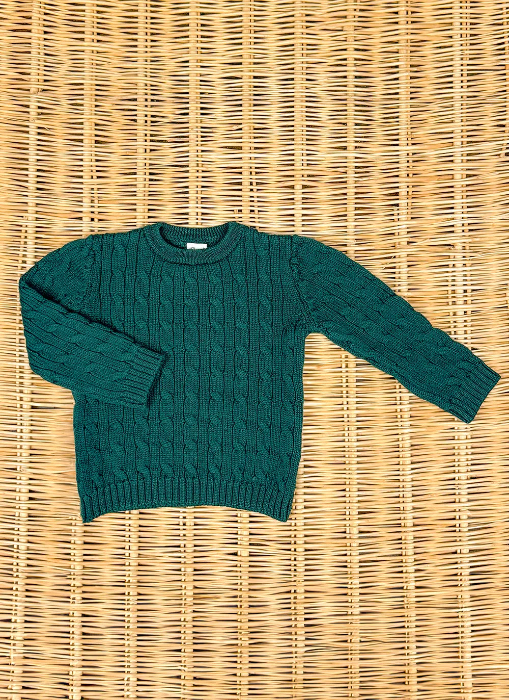 Cable Knit Wool Sweater