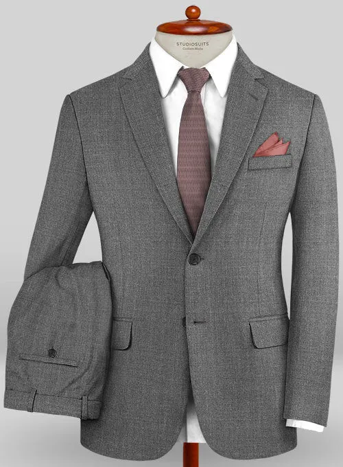 Caccioppoli Sun Dream Gray Wool Silk Suit