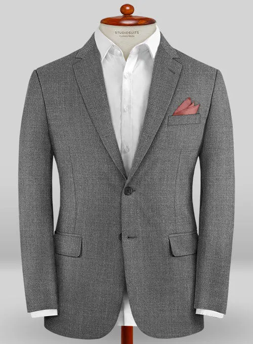 Caccioppoli Sun Dream Gray Wool Silk Suit