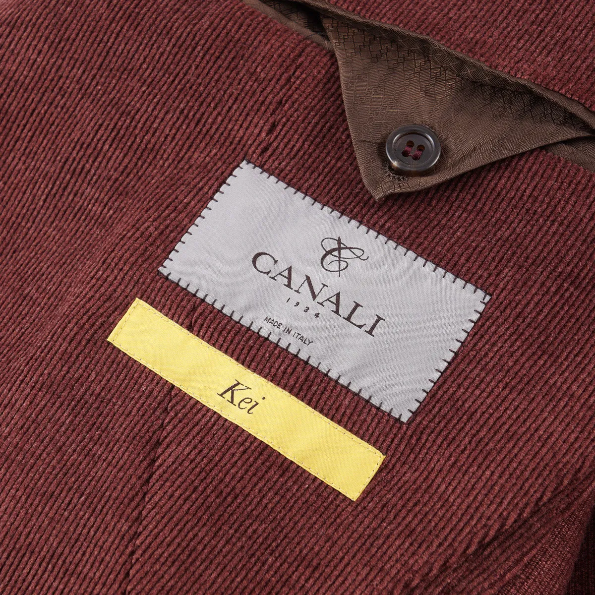 Canali Wool-Silk-Cashmere 'Kei' Sport Coat