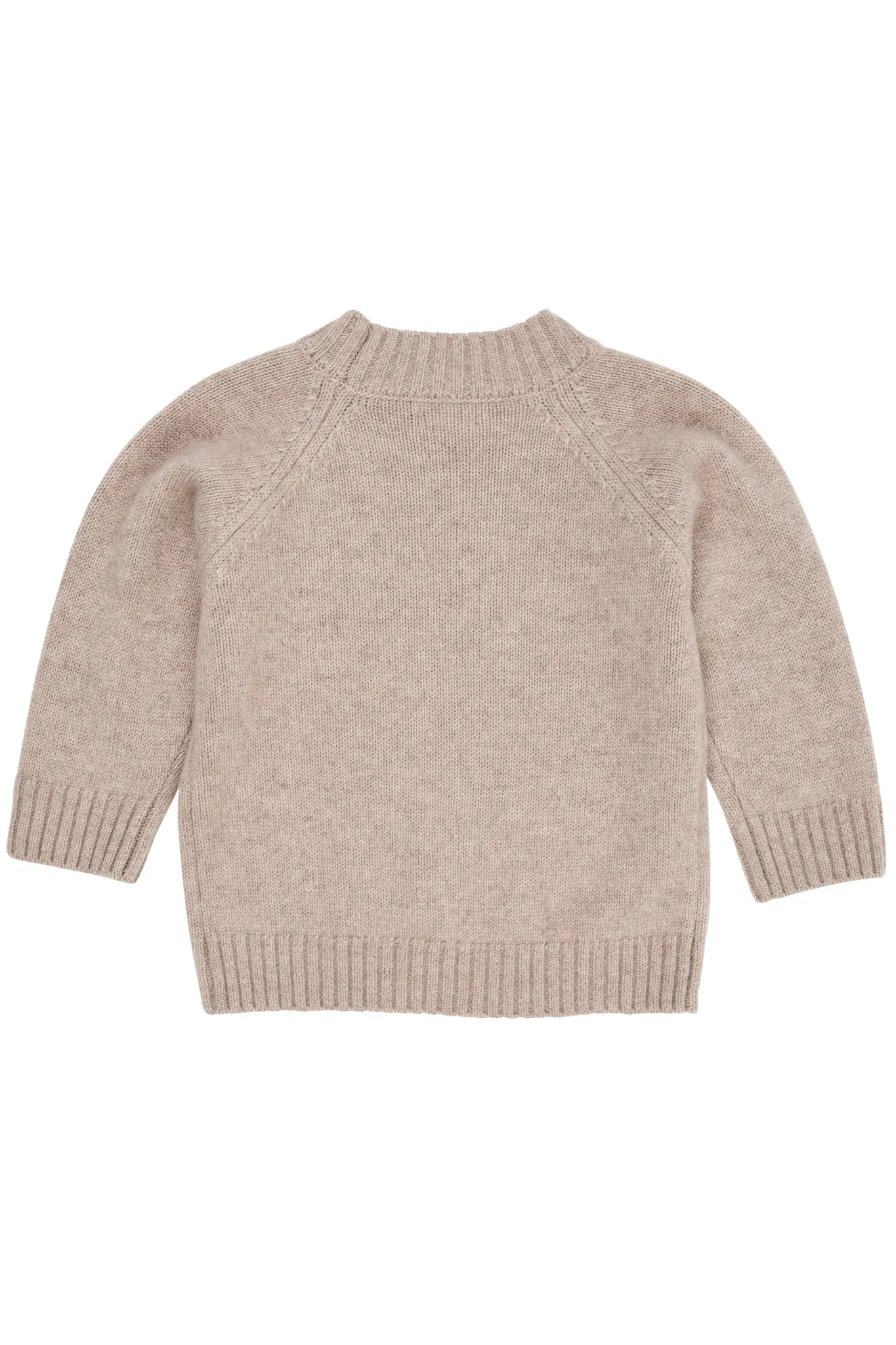 CASHMERE CLASSIC TURTLE NECK PULLOVER - CAMEL MEL