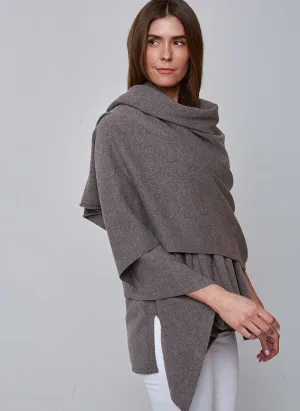 Cashmere Travel Wrap - Taupe