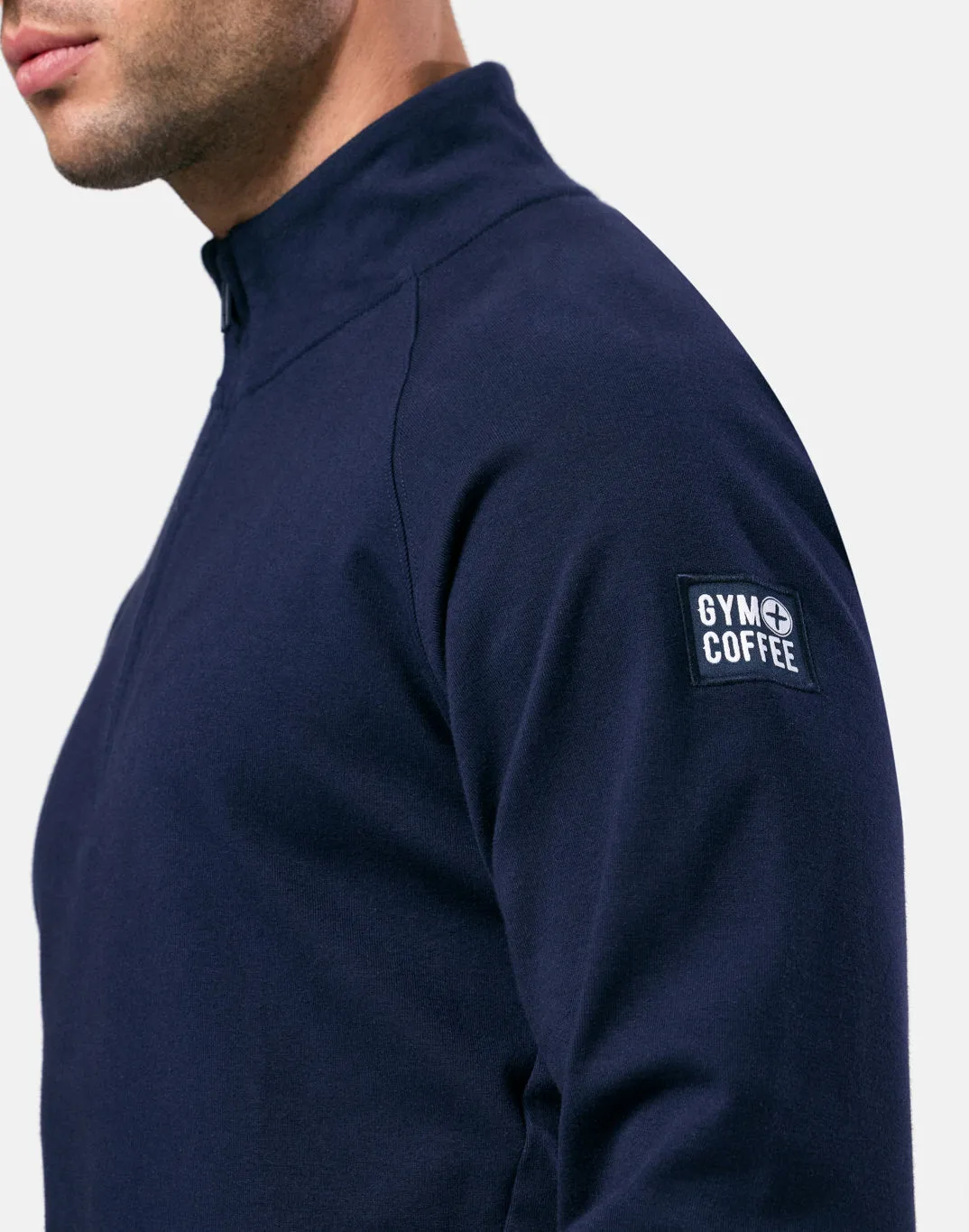 Chill Patch Half Zip in Royal Navy