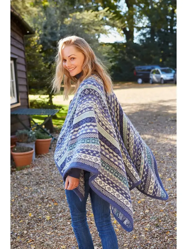 Classic Fair isle Wrap