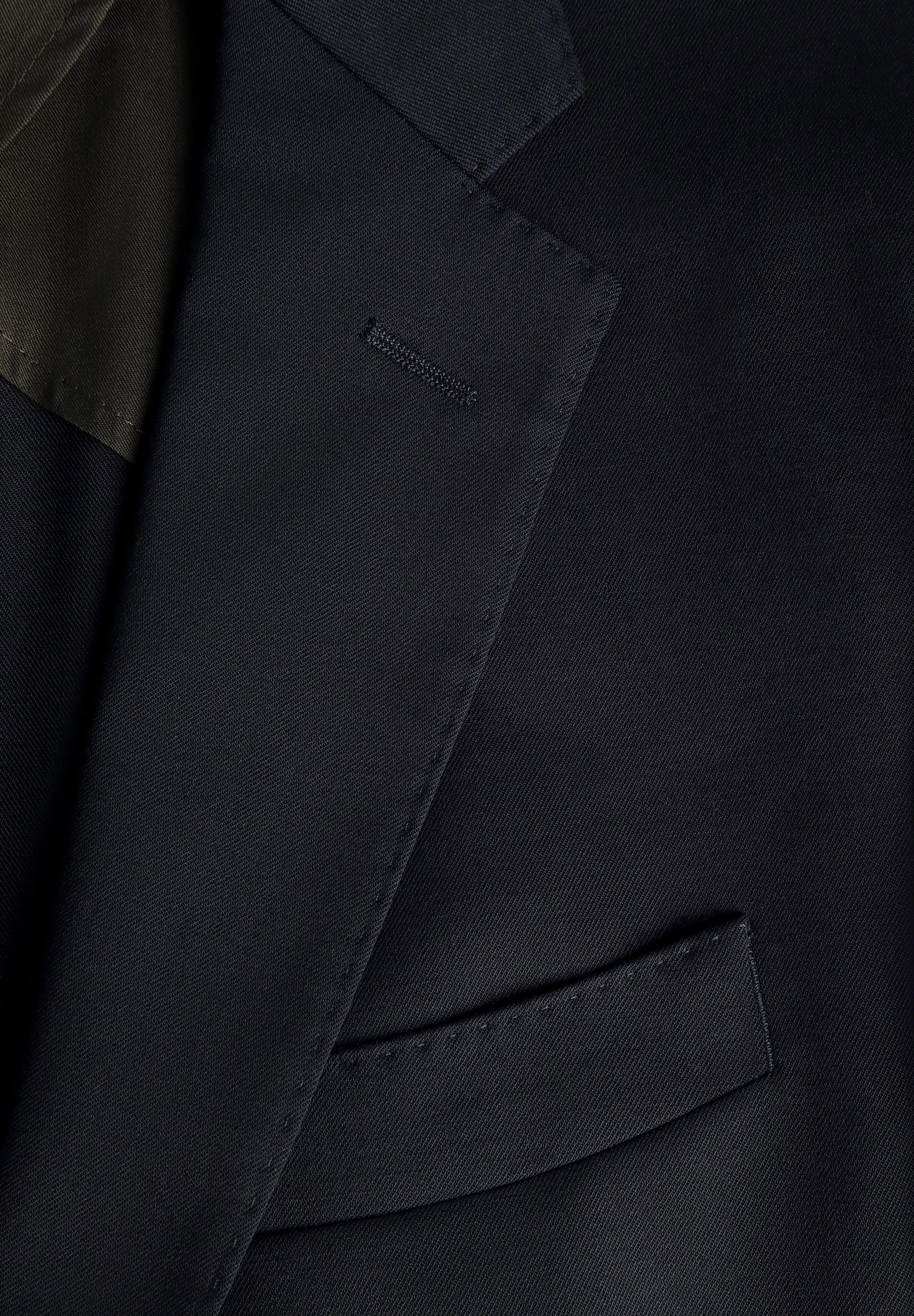 CLASSIC NAVY BLUE WOOL SUIT