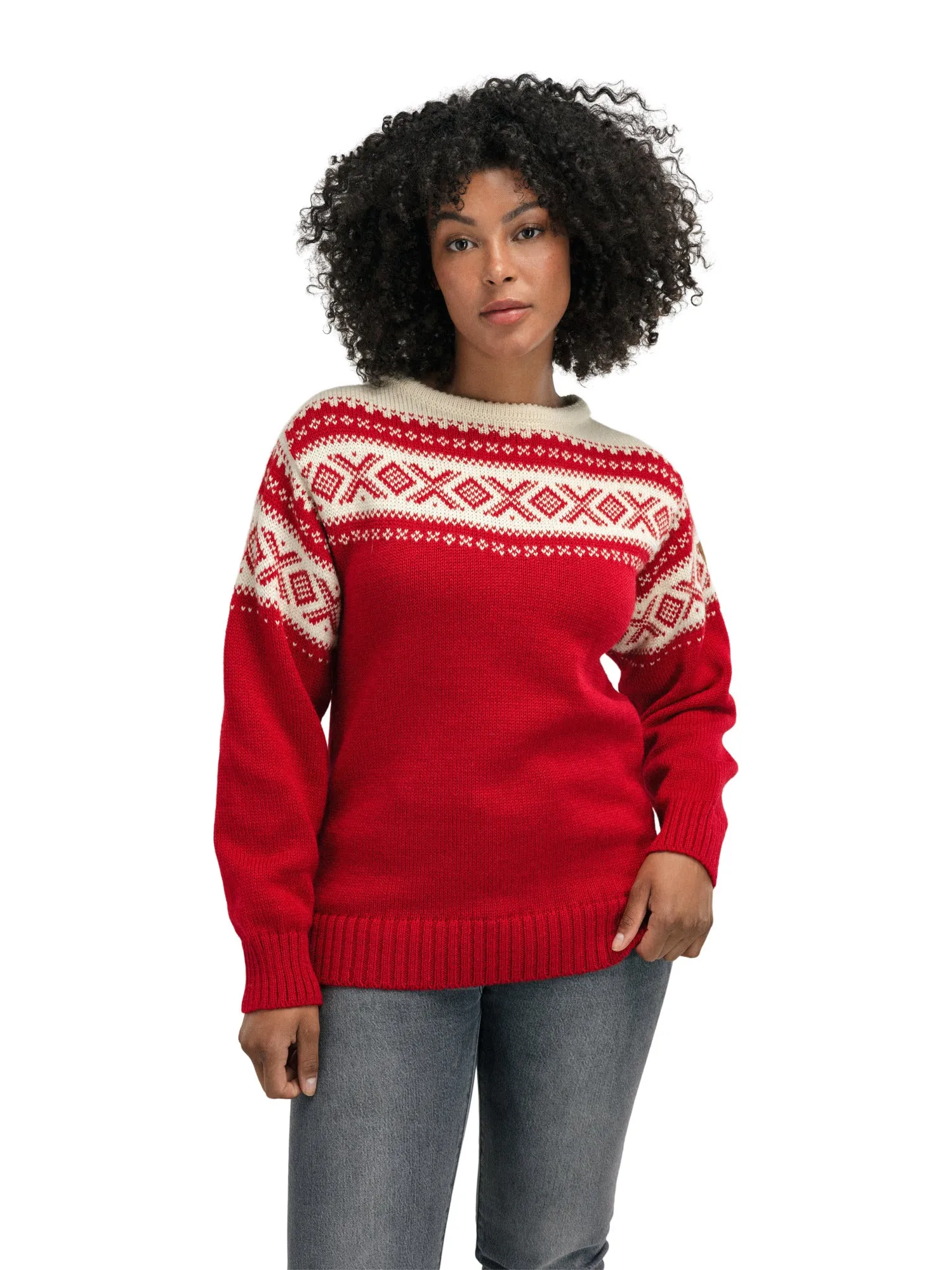 Dale of Norway - Cortina 1956 Unisex Sweater - Raspberry