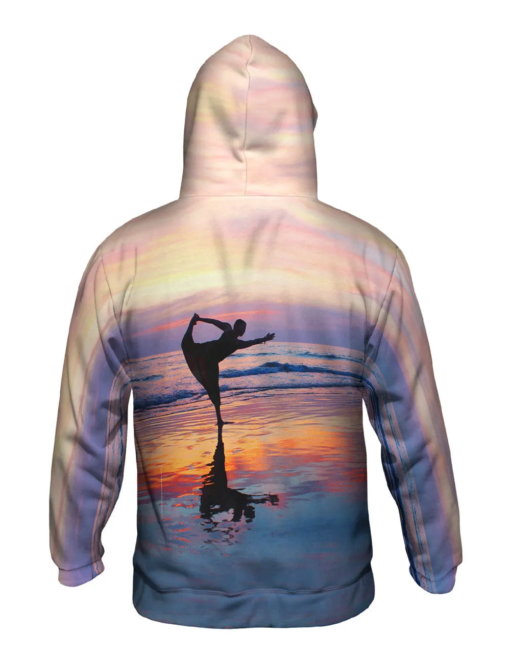 Dancer On The Sunset Beach