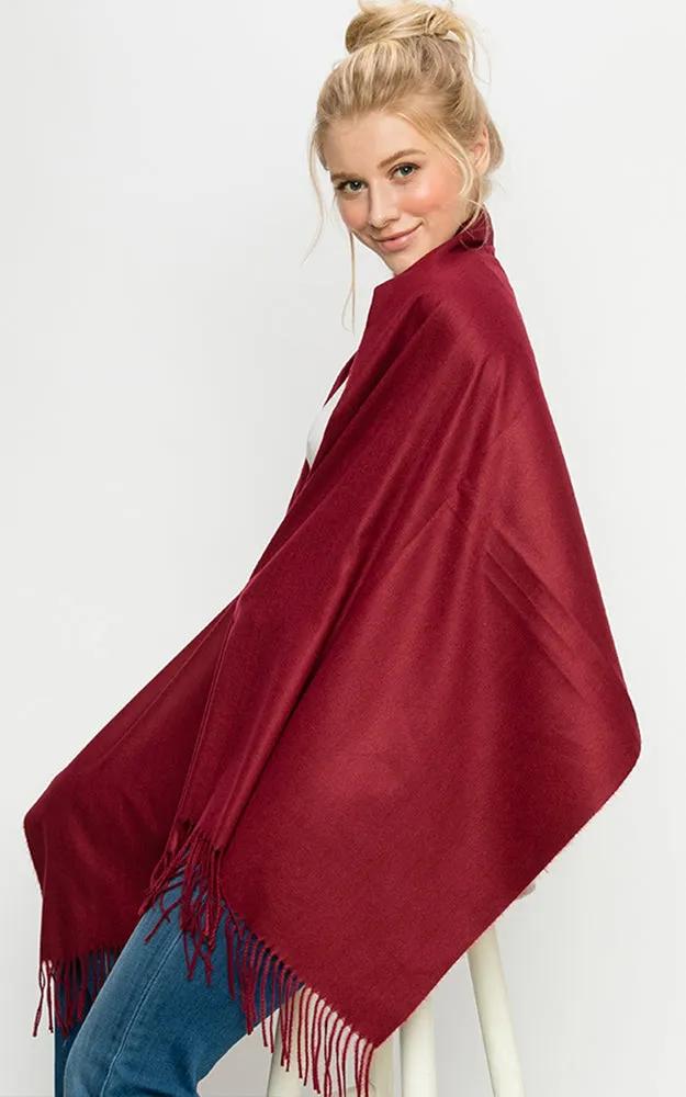 DBS002 Ultra Soft Thick Cashmere Shawl Scarf