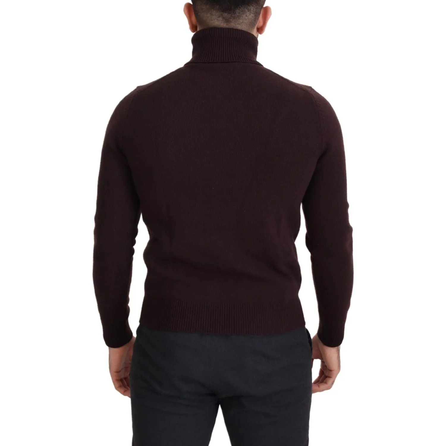 Dolce & Gabbana Elegant Turtleneck Wool Pullover Sweater