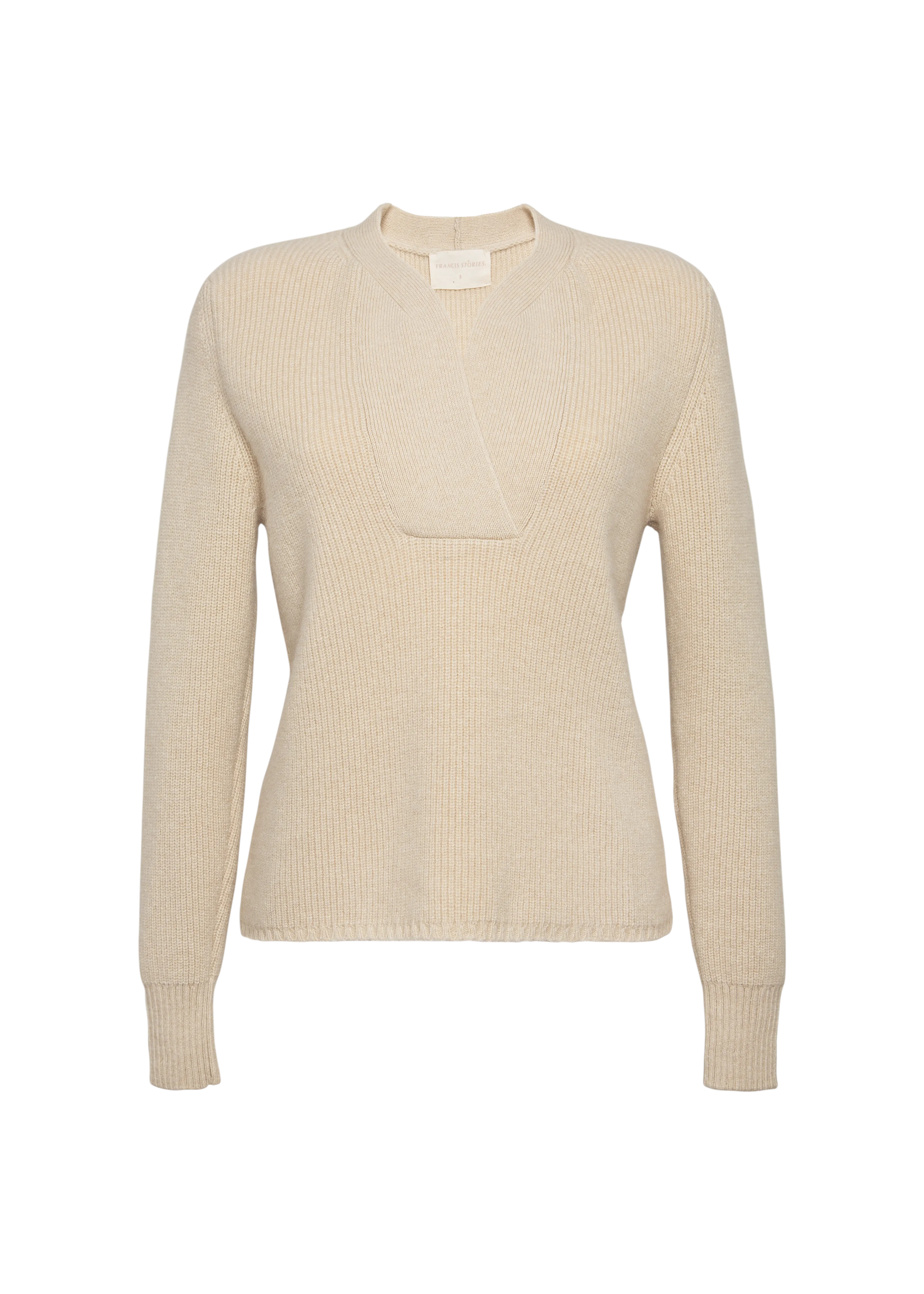 Elizabeth Elegant V-Neck Jumper