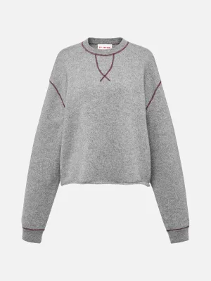 EP YAYING Knitted Sweatshirt Pullover