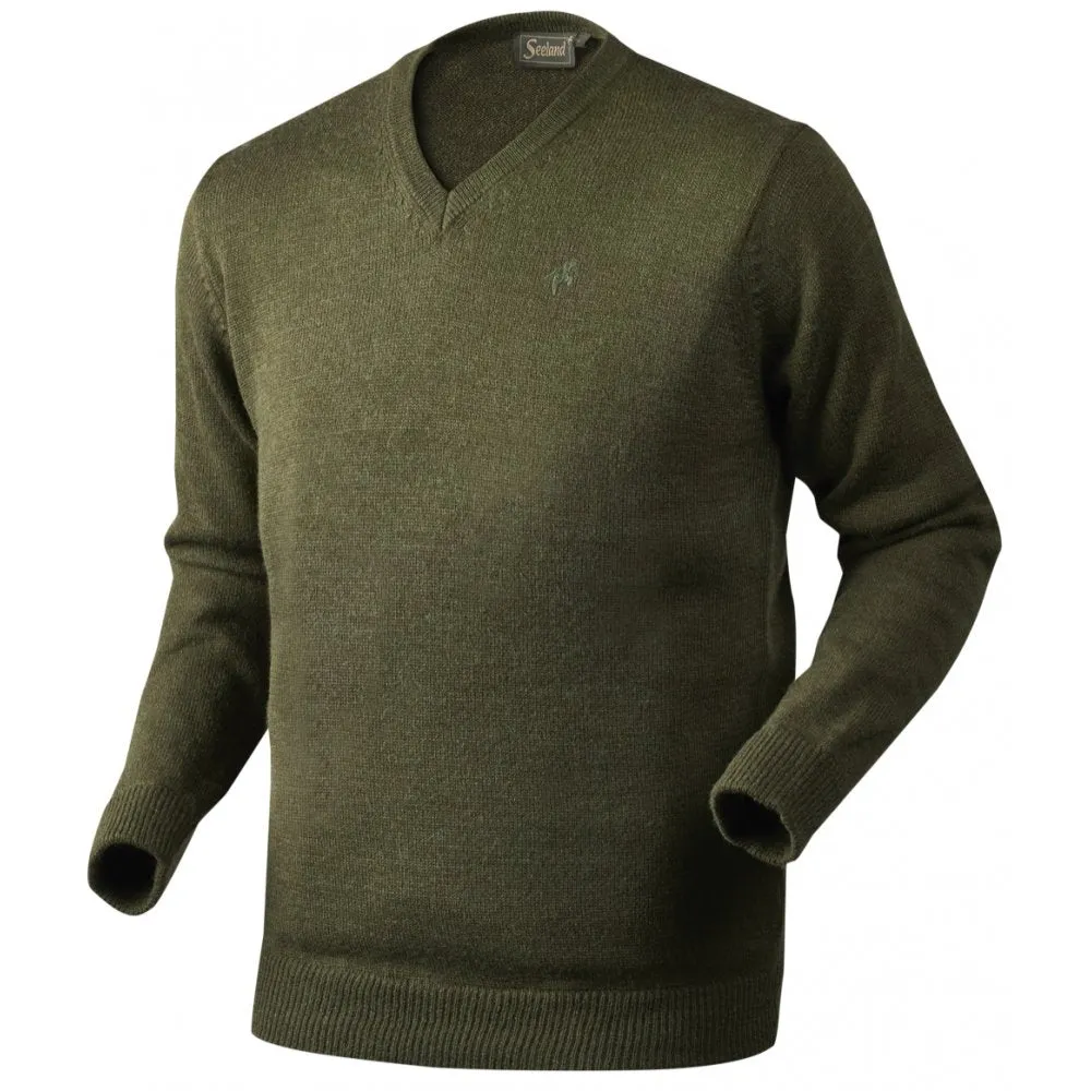 Essex Jersey - Shaded Olive Melange by Seeland