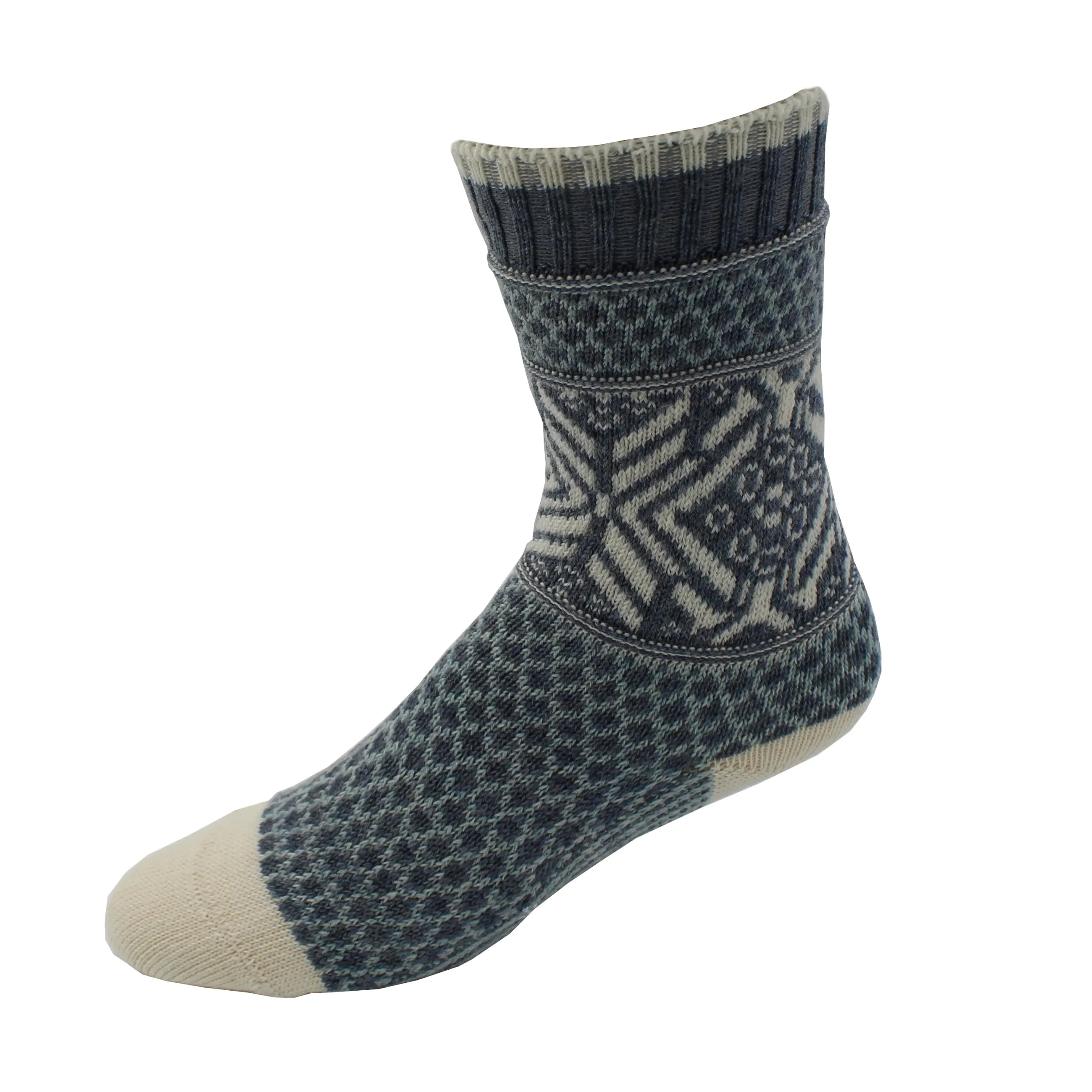 Everyday Popcorn Snowflake Crew Socks - Women's