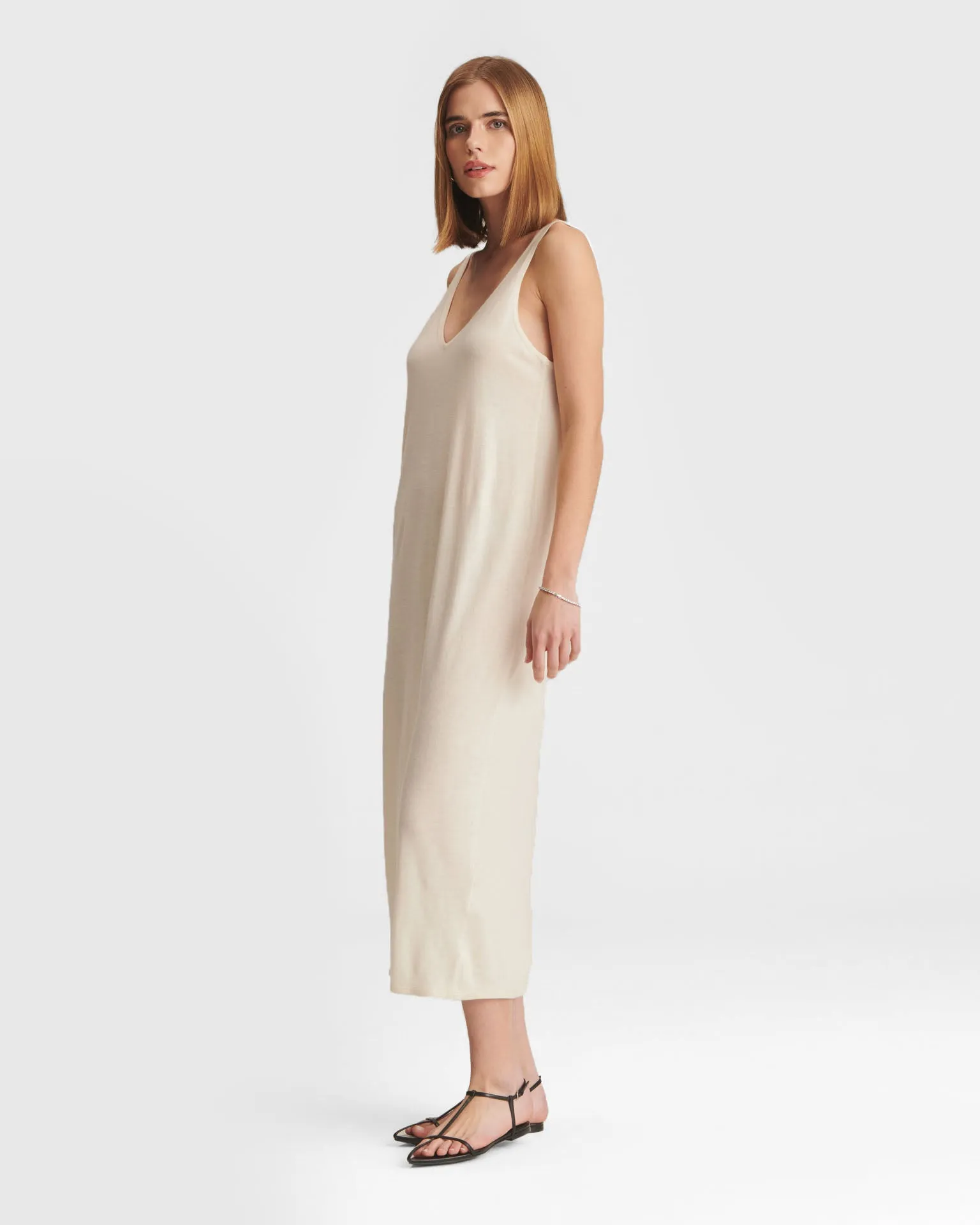 Fancy Cashmere Tank Dress