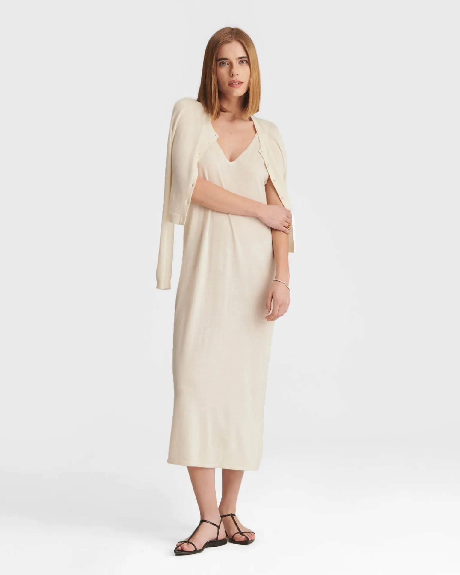 Fancy Cashmere Tank Dress