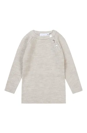 Flye Sweater Wool - Oat Melange