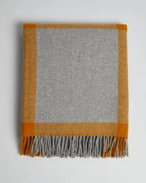 Foxford Derek Cashmere and Lambswool Throw