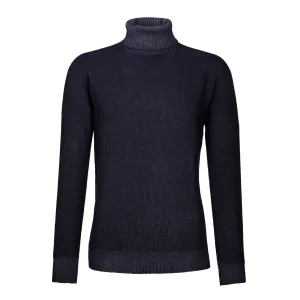 FRADI Maglia Wool Sweater Uomo DARK DENIM