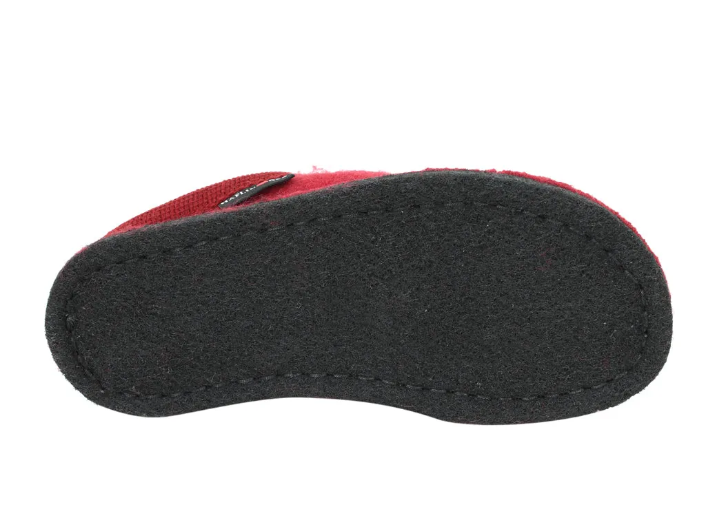 Haflinger Slippers Flair Cucho Cat Paprika