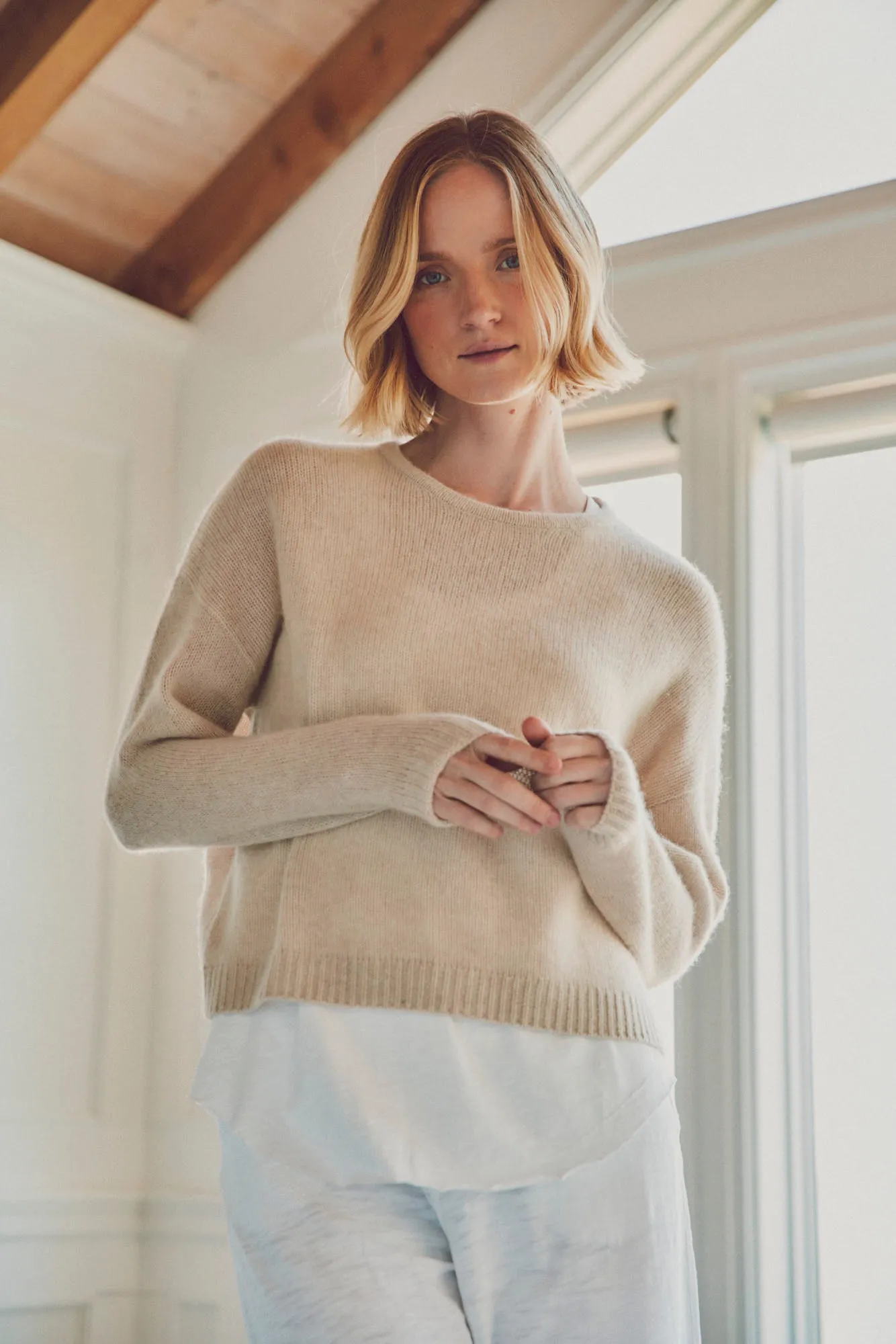 Halsey Cashmere Crew