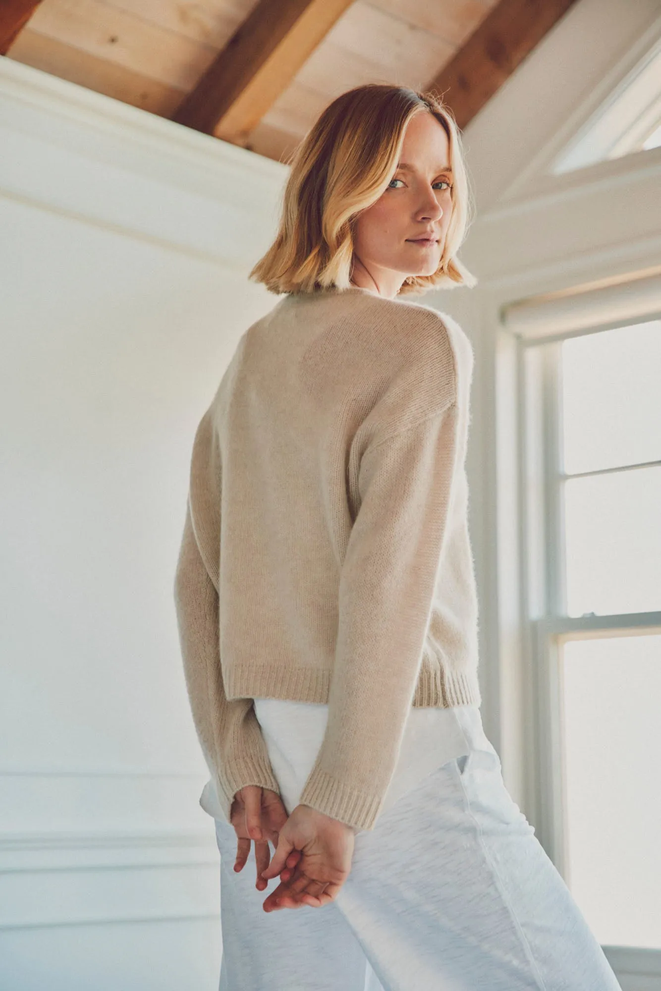 Halsey Cashmere Crew