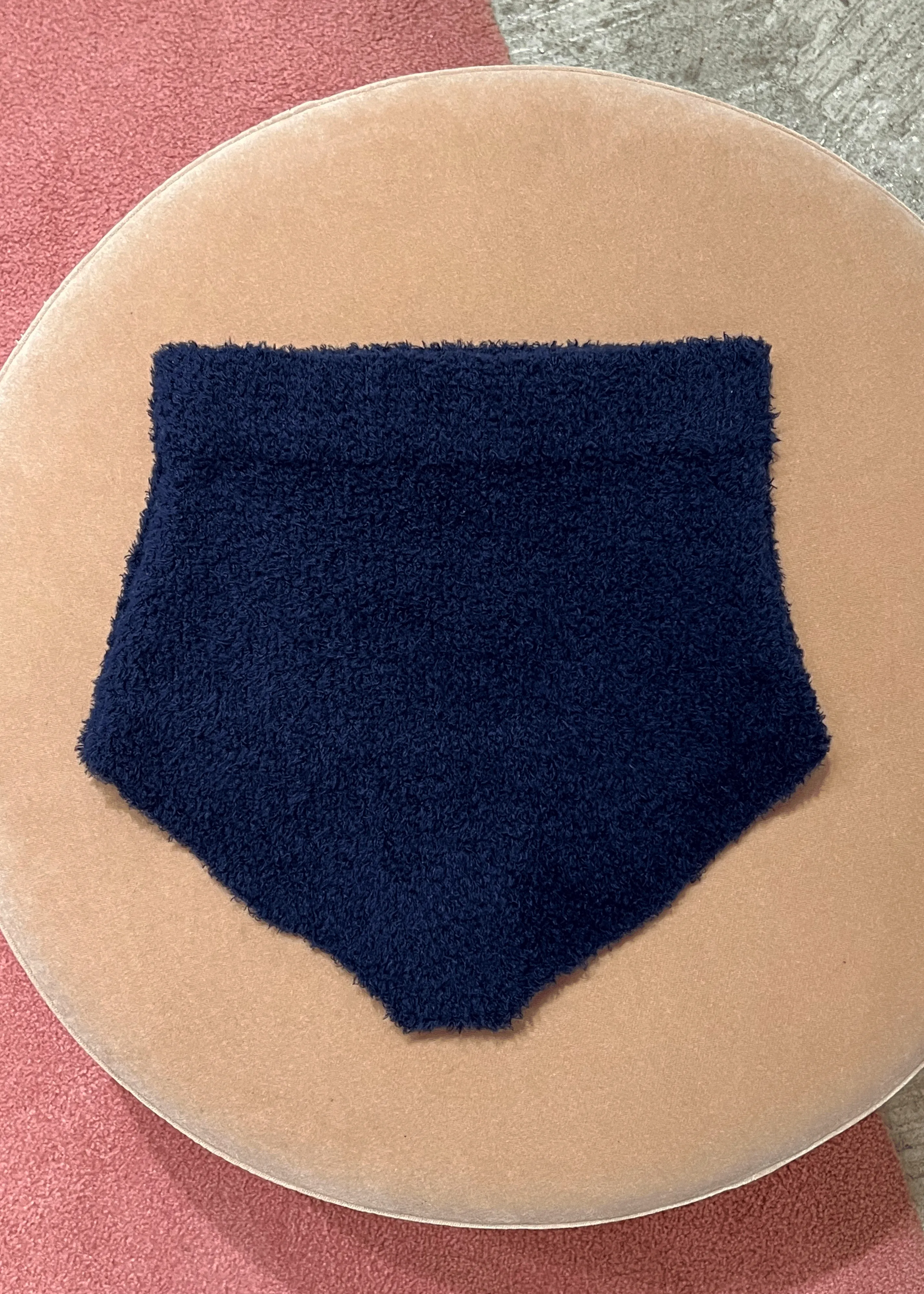 HAND KNIT BEE BRIEF, NAVY