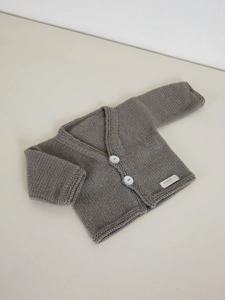 Hand Knitted Classic Cardigan