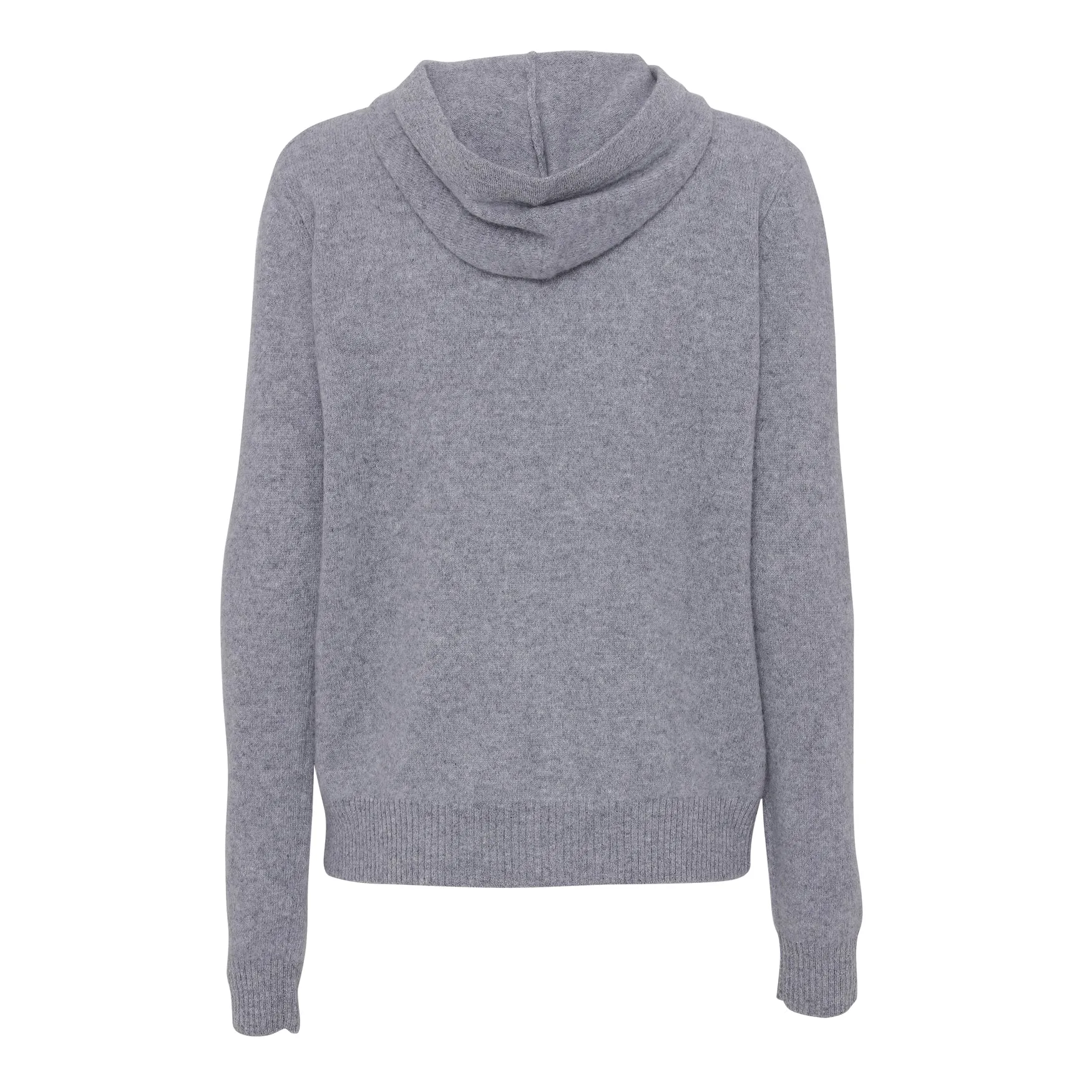 HOODIE CASHMERE | GREY MELANGE