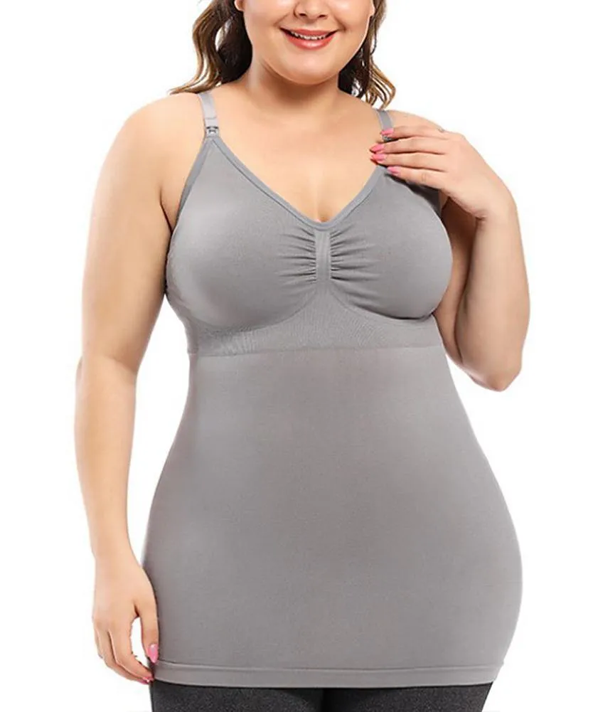 iLoveSIA 3PACK Plus Size comfortable breathable Nursing Tank Top