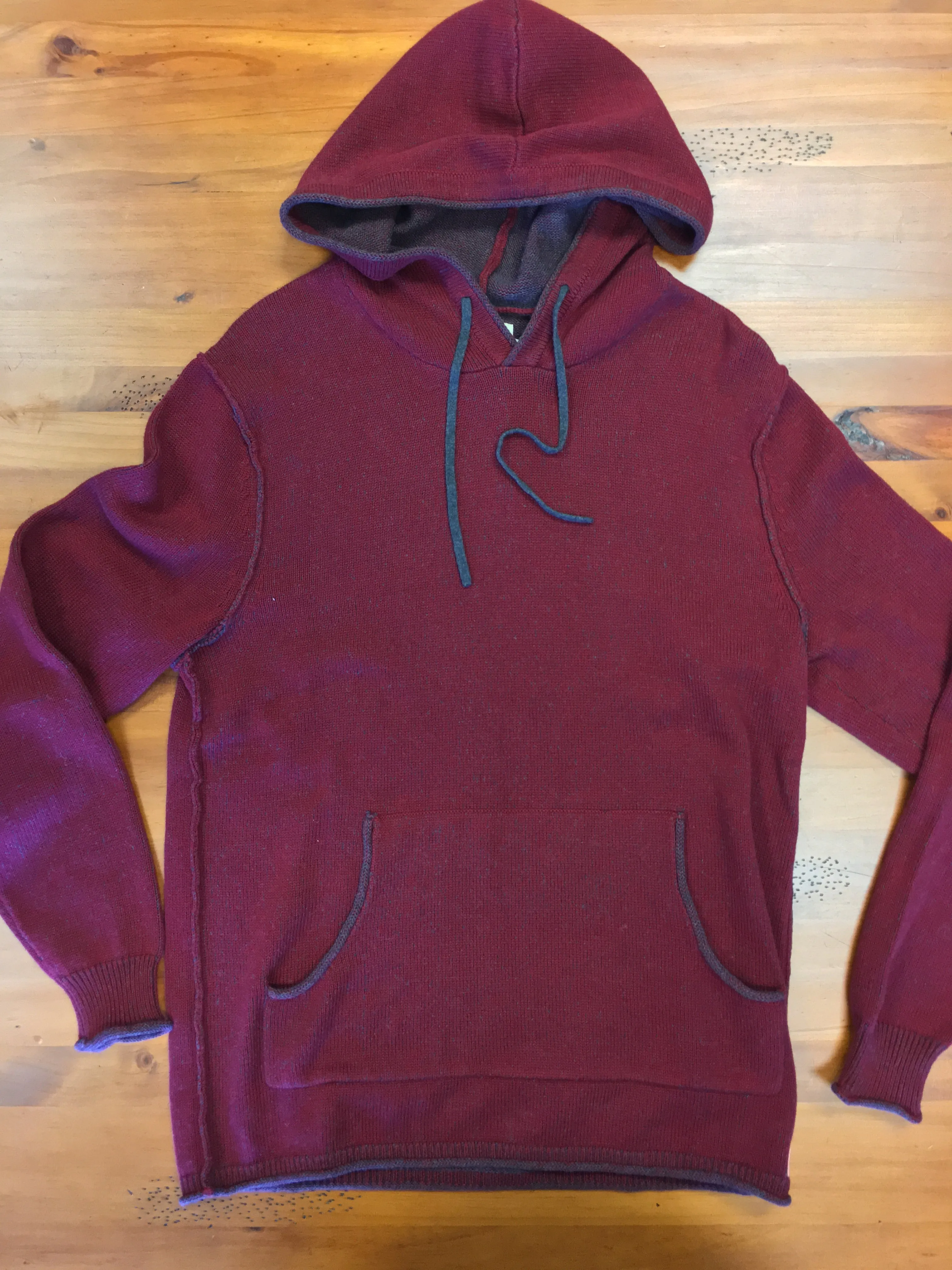 Jimmy Sweater Hoodie Maroon