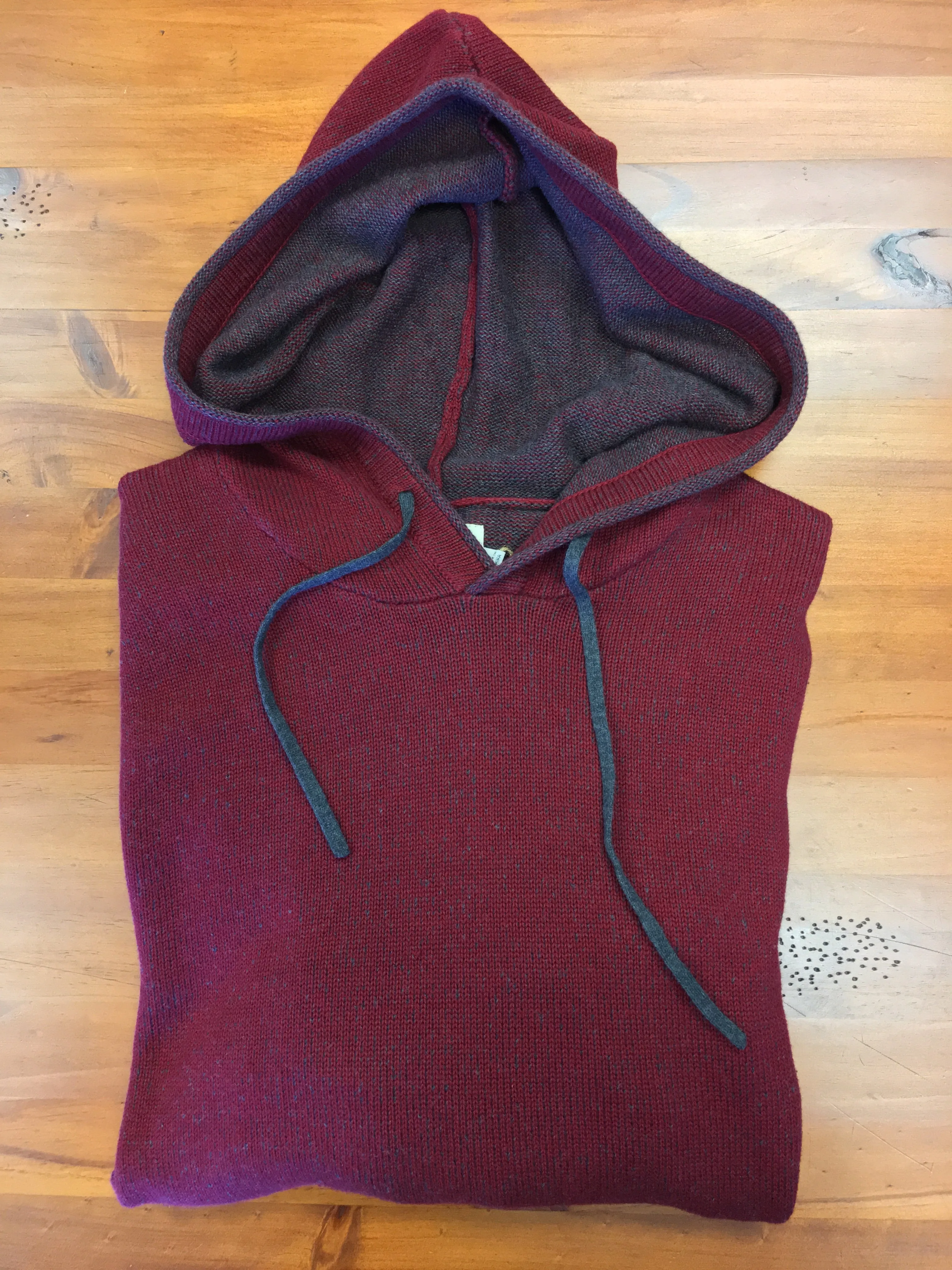 Jimmy Sweater Hoodie Maroon