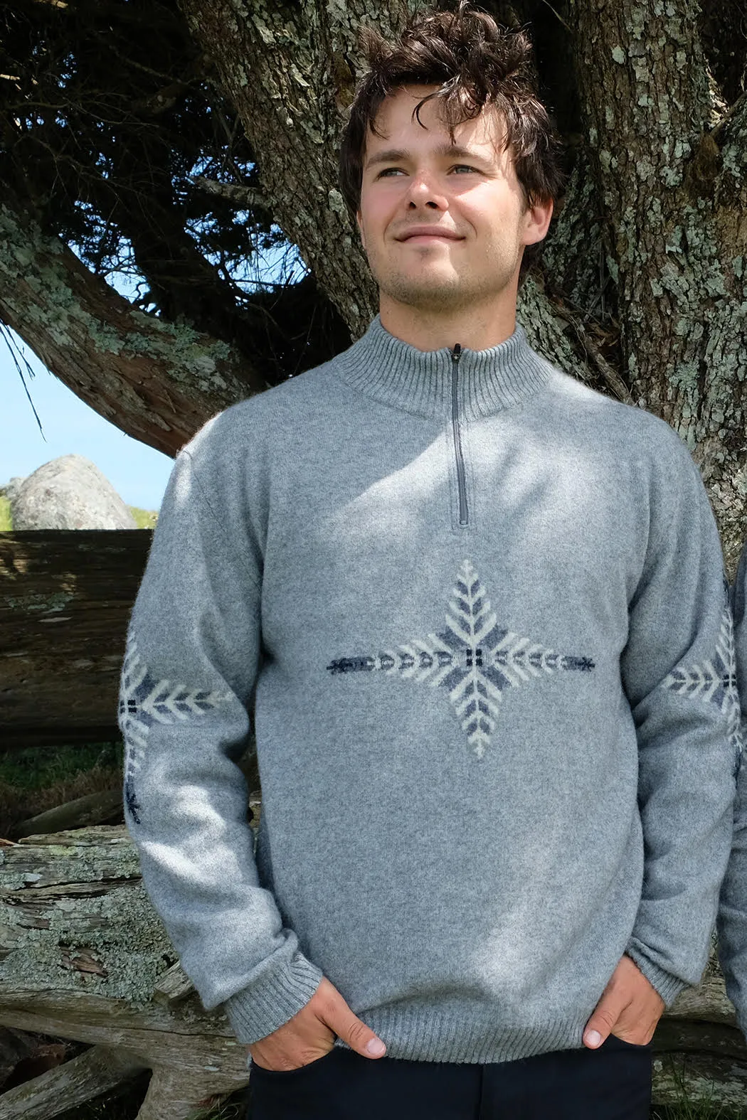 Premium Kapeka Merino Silk Alpine Sweater - Luxurious & Warm