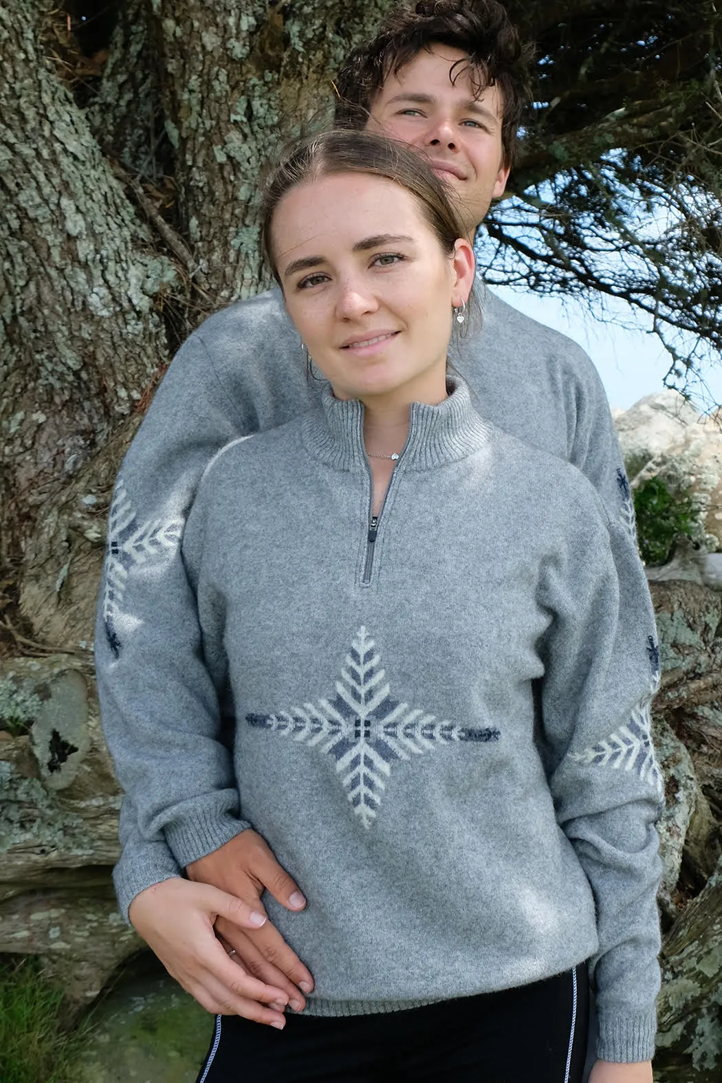 Premium Kapeka Merino Silk Alpine Sweater - Luxurious & Warm