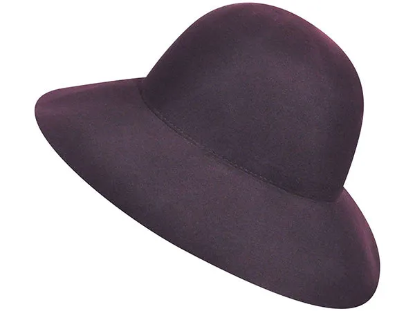 Karen Kane Raw Edge Floppy Wide Brim Hat