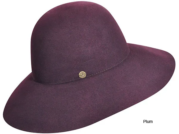 Karen Kane Raw Edge Floppy Wide Brim Hat