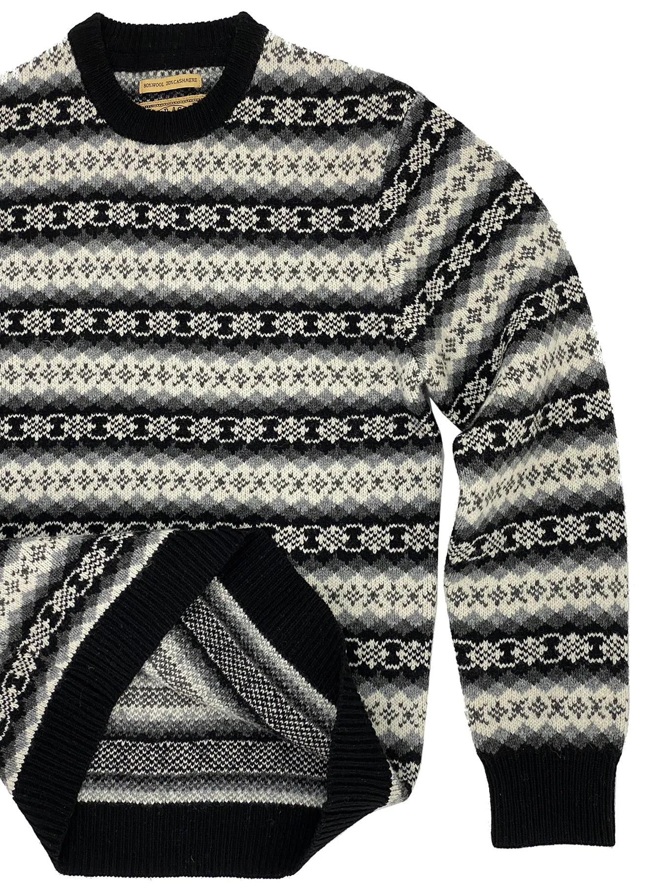 K.Cobain Fair Isle Crew 6272