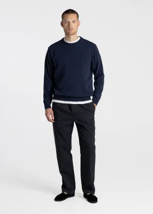 Lambswool Sweater Navy - Final Sale