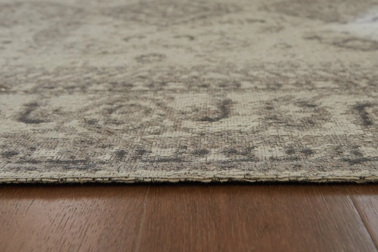 Laycie Cream/Taupe/Charcoal Large Rug